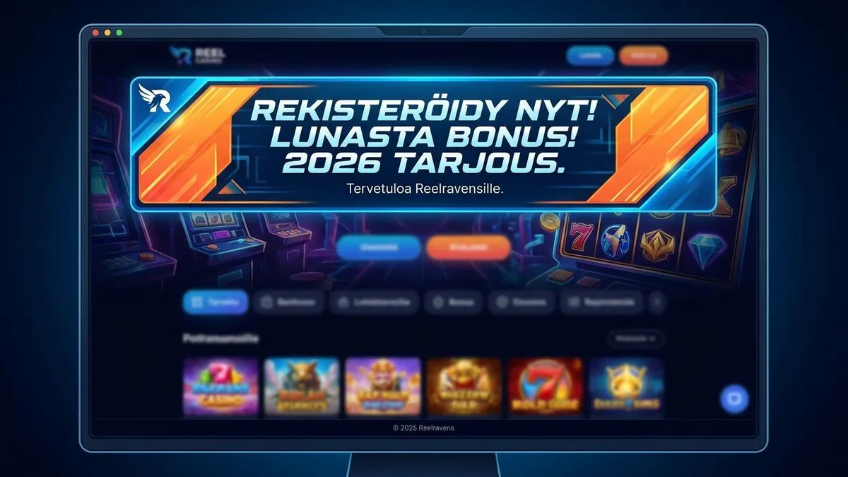 Rekisteröidy bonuksen kanssa